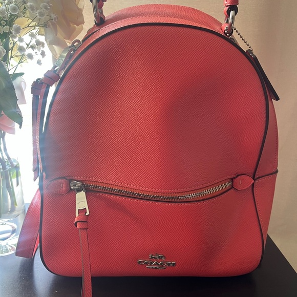 Coach Coral Leather Backpack - Picture 9 of 9